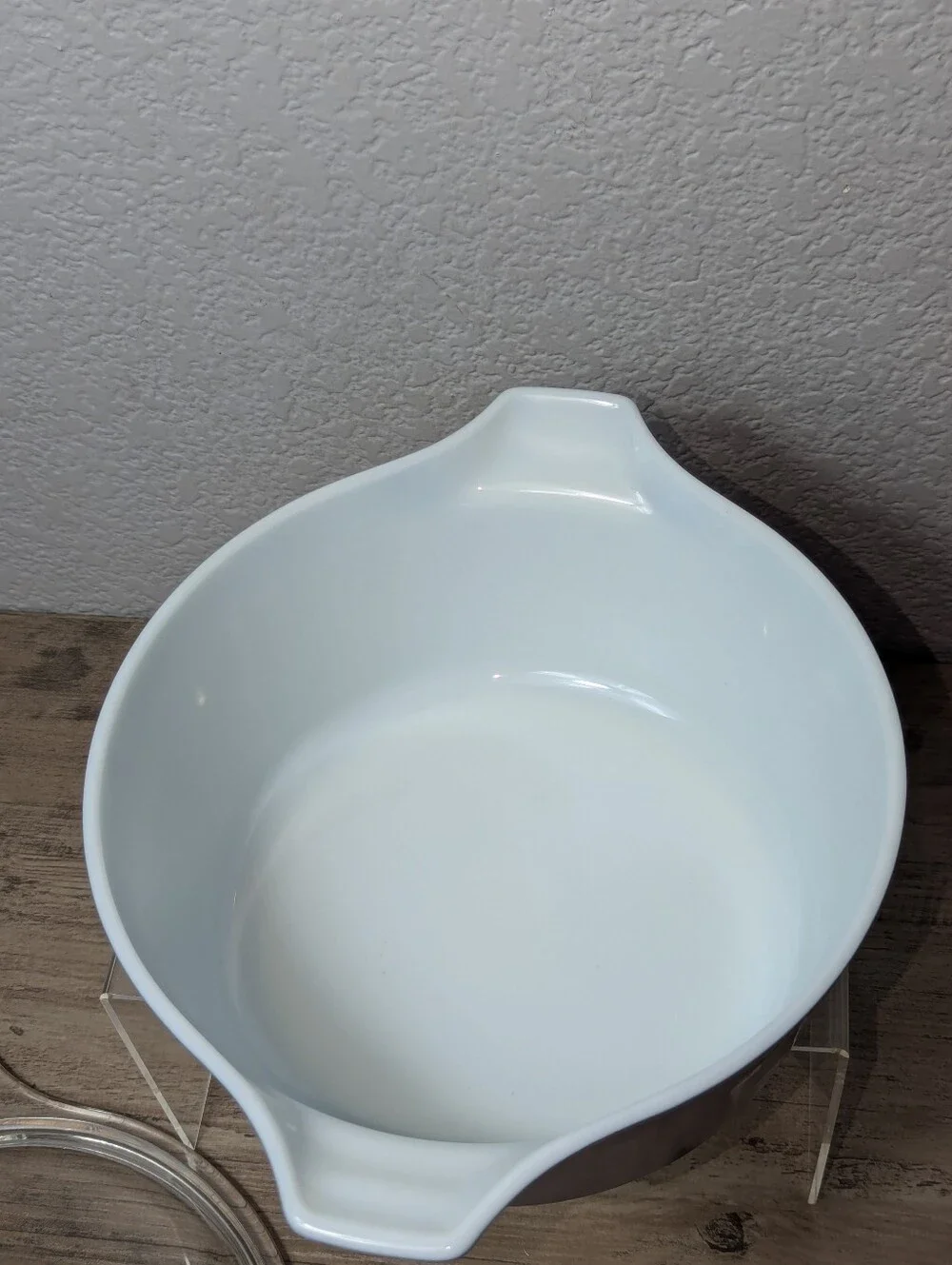 Vintage Pyrex Horizon Blue 2.5 QT Round Cinderella Casserole Dish w/ Lid